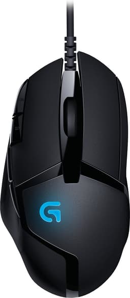 Logitech G402 Hyperion Fury - Bedrade Gaming Muis - Zwart — thumbnail 1