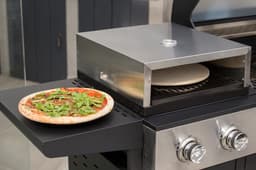 SUMM – Salvatore – Zwart - Staal – Barbecue – BBQ– Pizza Oven – Grill – BBQ Grill - Stevig staal – Smoker – Gasbarbecue – Stijlvol — thumbnail 4