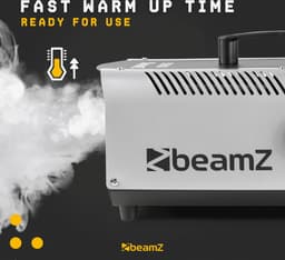 Rookmachine - BeamZ S1500 met o.a. DMX en regelbare output - 1500W — thumbnail 4