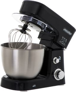 Mesko MS 4217 - Keukenmachine - Keukenrobot - Keukenmixer - 1200W - Zwart - Anti-Spatdeksel - Compleet met accessoires — thumbnail 1