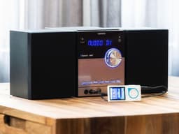 Lenco MC-150 - Stereo set met DAB, Bluetooth®, AUX en USB-aansluiting - Zwart — thumbnail 4