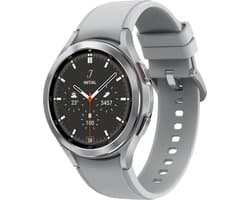 Samsung Galaxy Watch4 Classic - 46 mm - Smartwatch  Heren - LTE/4G - Zilver