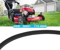 Aandrijfriem - 2 Stuks - Compatibel met Toro Recycler - Rubber - Slijtvast - Voor achterwielaandrijving - Grasmaaierriem — thumbnail 5
