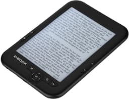 E-booklezer, draagbare e-booklezer, waterdichte e-booklezer, ultradunne e-booklezer (zwart, 8 GB) — thumbnail 1