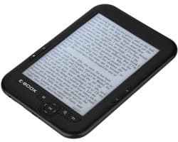 E-booklezer, draagbare e-booklezer, waterdichte e-booklezer, ultradunne e-booklezer (zwart, 8 GB)