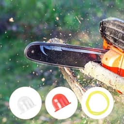 12 stuks vervangende primerbollenset voor Zama Echo Stihl Homelite Robi Pouland 0058001 12538108660 561635001 A01195A, GPU-materiaal carburateurbollen met brandstofslangen — thumbnail 5