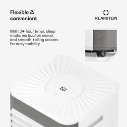 Mobiele Airco - Verkoeler Ventilator - Ruimte Koelen - 3-in-1 Functie - 33m² Vloeroppervlak - Grijs — thumbnail 3