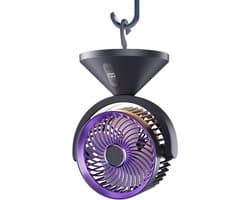 Luchtcirculatie Ventilator - Tafelventilator Circulator - Verkoeling Thuis - 100 Snelheidsstanden - Ongeveer 16x13x20.5 cm - Grijs