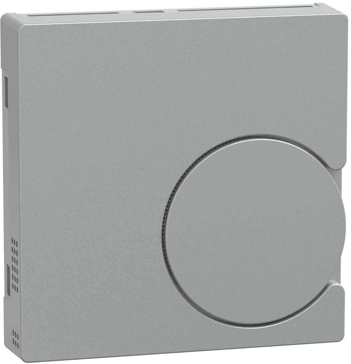 Slimme Thermostaat - Kamertemperatuur Regelaar - Energie Besparen - Geïntegreerd Systeem - 55x55mm - Aluminium — afbeelding 1