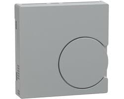 Slimme Thermostaat - Kamertemperatuur Regelaar - Energie Besparen - Geïntegreerd Systeem - 55x55mm - Aluminium