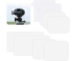 8 stuks elektrostatische stickers voor dashcam, transparante statische folie - ShopVlot