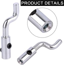 SnelShoppen - 3Pcs Z-Bow Throttle Cable Endstukken - Universele Verstelbare Z-Kop Draad Eindstukken voor Grasmaaier Mini Bike & Remkabel Reparatie — thumbnail 3