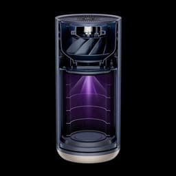 Smartmi - Luchtreiniger - 380m³/u PCADR - Ingebouwde UV-lamp - OLED-touchscreen - Laserdeeltjessensor - Slimme bediening - Zwart — thumbnail 1