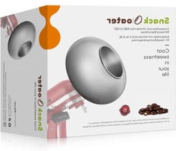 Snack Coater - Chocolade Coater - Snoep Maken - Compatibel met KitchenAid - 3 kg Capaciteit - Zilver — thumbnail 1