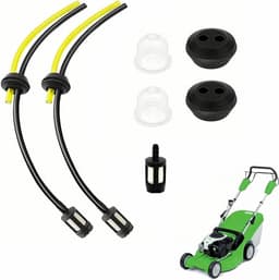 SnelShoppen - Brandstofslangen met Filter Set, Universele Brandstoffilter Set, Brandstofslang voor Bosmaaier en Grasmaaier, 7 Stuks, Hoogwaardige Late — thumbnail 1