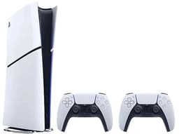 Sony Playstation 5 Slim Digital 825gb+2dualsense Console Zilver Europe PAL / EU Plug 220V — thumbnail 2