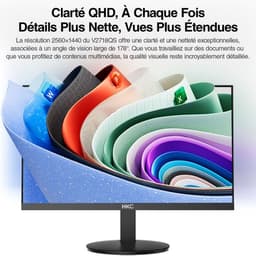 HKC V2718QS - QHD IPS Monitor - 27 Inch - 144 Hz - 5ms — thumbnail 1
