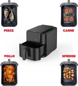 8L Luchtfriteuse met Digitaal Display en Timer voor Familiediners — thumbnail 5