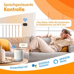 Wifi Radiatorthermostaat met Smart App Bediening - Bespaar Energie en Kosten — thumbnail 3