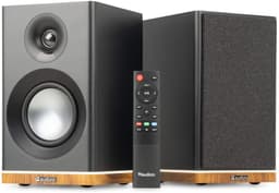 HiFi speakers - Audizio KS12 - Actieve speakerset - HDMI en Bluetooth - Ambient light - 80W - Zwart — thumbnail 1