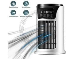 Archi Draagbare Mini Aircooler – Airco - Multifunctionele 3-in-1 Luchtkoeler met 300 ml Watertank – 6 Windsnelheden - Timer — afbeelding 1