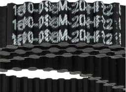 V-riem Grasmaaier - Aandrijfriem Tandriem - Grasmaaien Onderhoud - Dubbele Tandriem - 102 cm Maaibreedte - Zwart — thumbnail 4