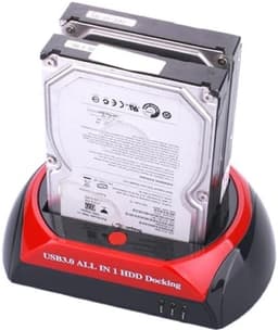 HDD Docking Station - Harddrive Adapter - Data Overzetten - All-in-One Design - 2.5/3.5 Inch - Zwart — thumbnail 5