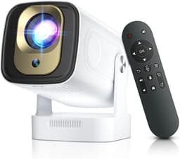 Mini Projector - Draagbaar - WiFi 6 en Bluetooth 5.4 - Full HD 1080p - Voor Thuisgebruik en Buiten — thumbnail 1