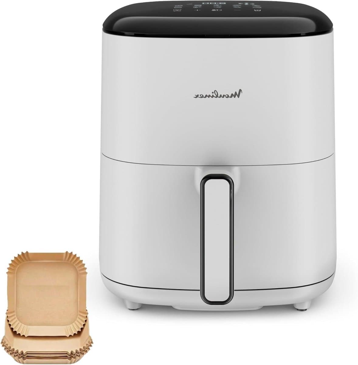 Airfryer - Heteluchtfriteuse - Gezond Koken - 10 Intuïtieve Programma's - 5 Liter - Grijs — afbeelding 1