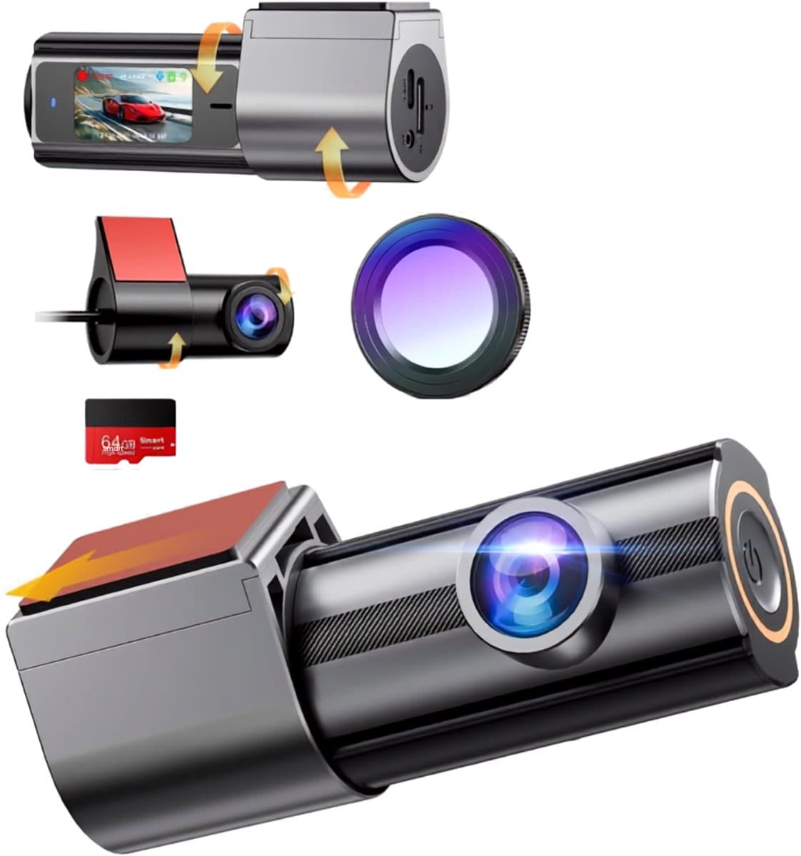 VLSelect® Dashcam - Auto Veiligheid - Dashcam Voor Auto — afbeelding 1