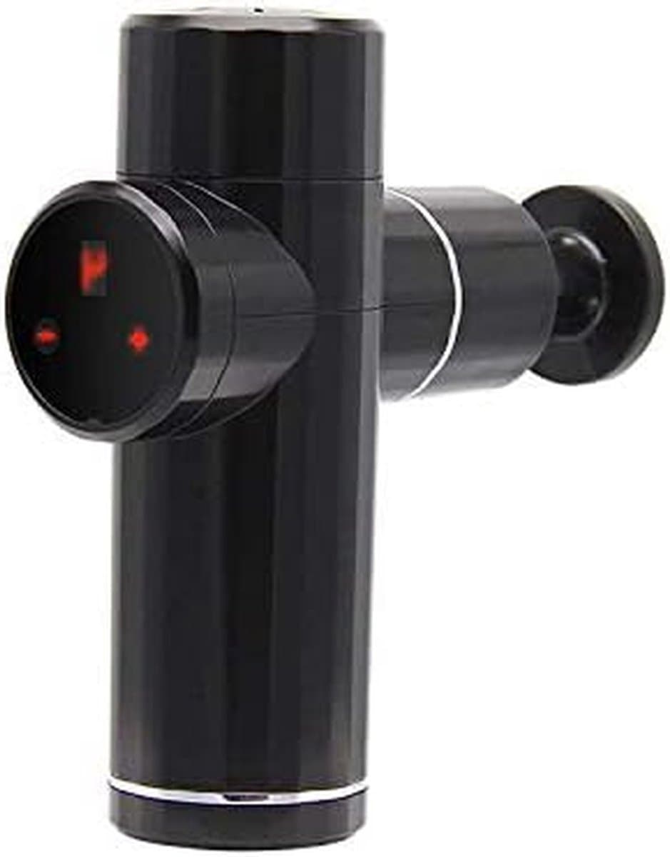 Mini Massage Gun - Spierontspanning Apparaat - Herstel Na Sport - Compact En Lichtgewicht - 4 Versnellingen - Zwart — afbeelding 1