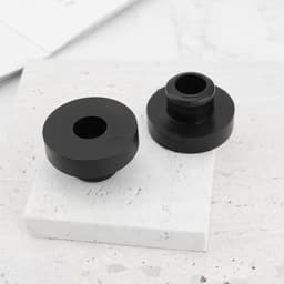SnelShoppen - 10 Stuks Brandstoftank Bus Nitril Rubber Vervangingsonderdelen 1cm ID 2.8cm OD voor Grasmaaier Tuintractor Generator Brandstoftank — thumbnail 4
