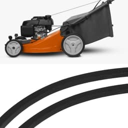 SnelShoppen - 2 Stuks Grasmaaier Riem 580364608 Compatibel met Husqvarna en Poulan - 883 mm Buitenomtrek, 9,5 mm Breed, 6 mm Dik - Tuinaccessoire voor — thumbnail 5