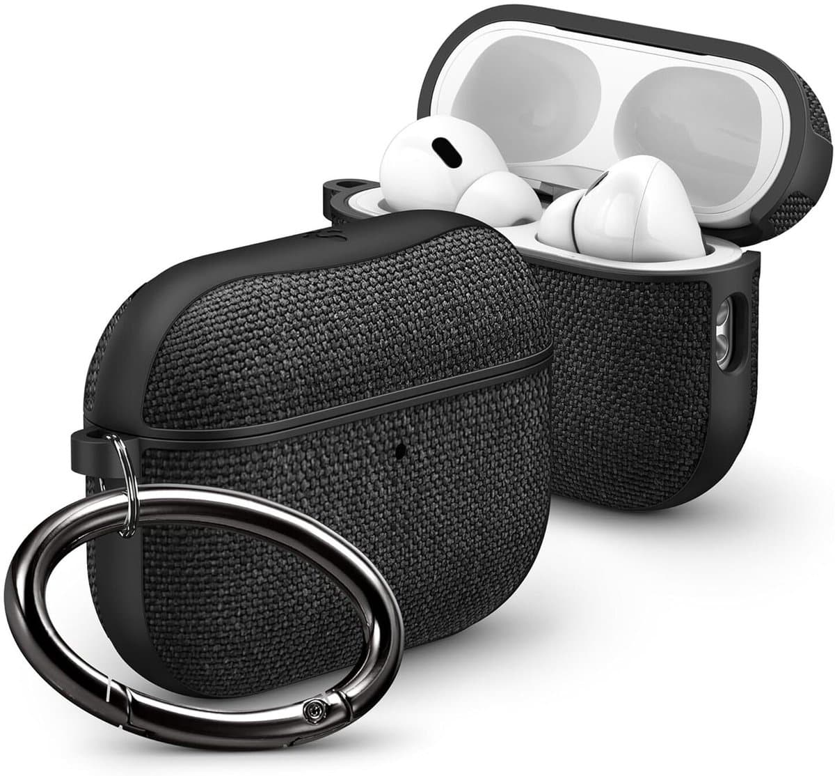 Spigen Urban Fit Hoesje Geschikt voor Apple AirPods Pro 3 (2025) Zwart — afbeelding 1