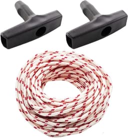 Thijox - Starter touw grasmaaier, kabelkabel grasmaaier, grasmaaier startkabel 3,5 mm, grasmaaier kabel voor tuinonderhoud, vervangingsonderdeel, gebr — thumbnail 1