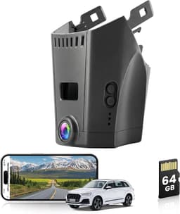 Auto Dashcam - Rijrecorder Camera - Veilige Rit Registratie - 4K Ultra HD Resolutie - 64 GB Opslag - Zwart — thumbnail 1