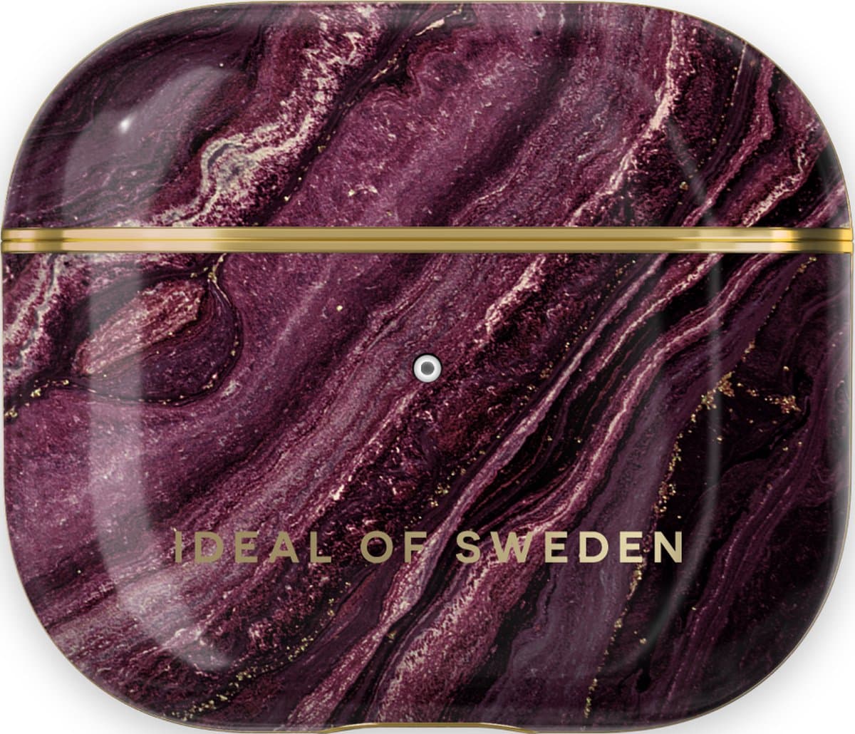 iDeal of Sweden AirPods Case Print Gen 3 Golden Plum — afbeelding 1