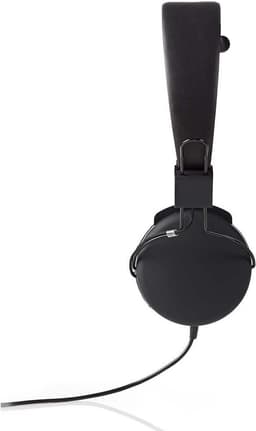 Nedis Bedrade On-ear Koptelefoon - 3,5 mm - Kabellengte: 1.20 m - Zwart — thumbnail 4