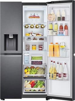 LG GSJV91MCAE Amerikaanse koelkast met DoorCooling+™ - 635L inhoud - Door-in-Door™ - Water- en ijsdispenser met UVnano™ - Total No Frost - Inverter Linear Compressor — thumbnail 10