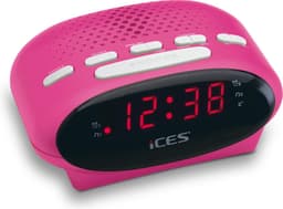 Ices ICR-210 - Wekkerradio - Roze — thumbnail 1