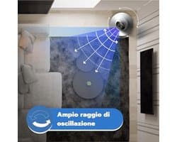 Verticale ventilator 81 cm met 3 snelheden en automatische oscillatie voor efficiënt koelen