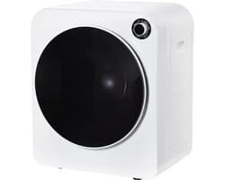 Droger 49x39x59 cm Afvoerdroger Wit ABS RVS 3 kg 830W Energieklasse G 5 Programma's Drievoudige Filter Oververhittingsbeveiliging Wandmontage