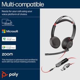 Hoofdtelefoon met microfoon Poly Blackwire 5220 — thumbnail 5