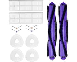 Vervangende accessoires Geschikt voor Narwal Freo robot stofzuiger accessoires set 2X borstels 2X filters 4X dweilen 4 zijborstels