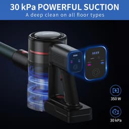 Redkey P9 - Draadloze Stofzuiger Zonder Zak - Snoerloze Stofzuiger - Steelstofzuiger - 8 Functies - 30000pA - Dubbele HEPA Filtratie — thumbnail 2
