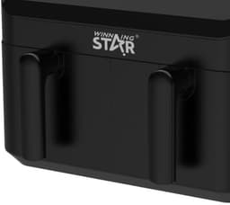 Winning Star St-9692 - Dubbele Airfryer - 9 Liter (2x 4.5l) - 2000w — thumbnail 5