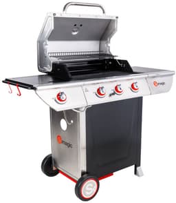 MANHATTAN 350GPI Gas Barbecue - 3 branders 10.5kW + warmhoudlade — thumbnail 4