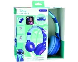 Lexibook Bluetooth kinderhoofdtelefoon - Stitch - Blauw roze