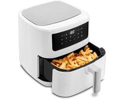 Thuys – Dubbele Airfryer – Heteluchtfriteuse – Duo Airfryer – 6,8 L – 40 x 33 x 33cm – Wit