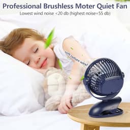 Mini USB Desk Fan - Stille Tafel Ventilator voor Thuis en Kantoor — thumbnail 5